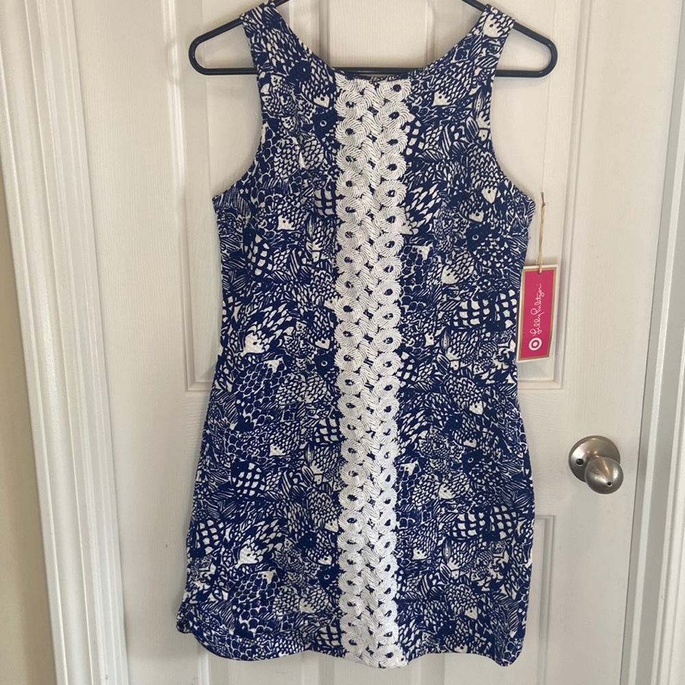 NWT Lilly Pulitzer for Target Navy Dress Size 6